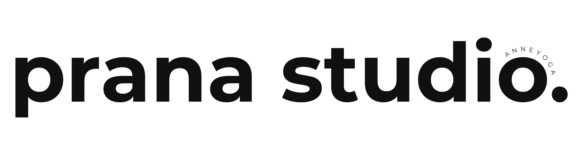 logo prana studio anne yoga ligne